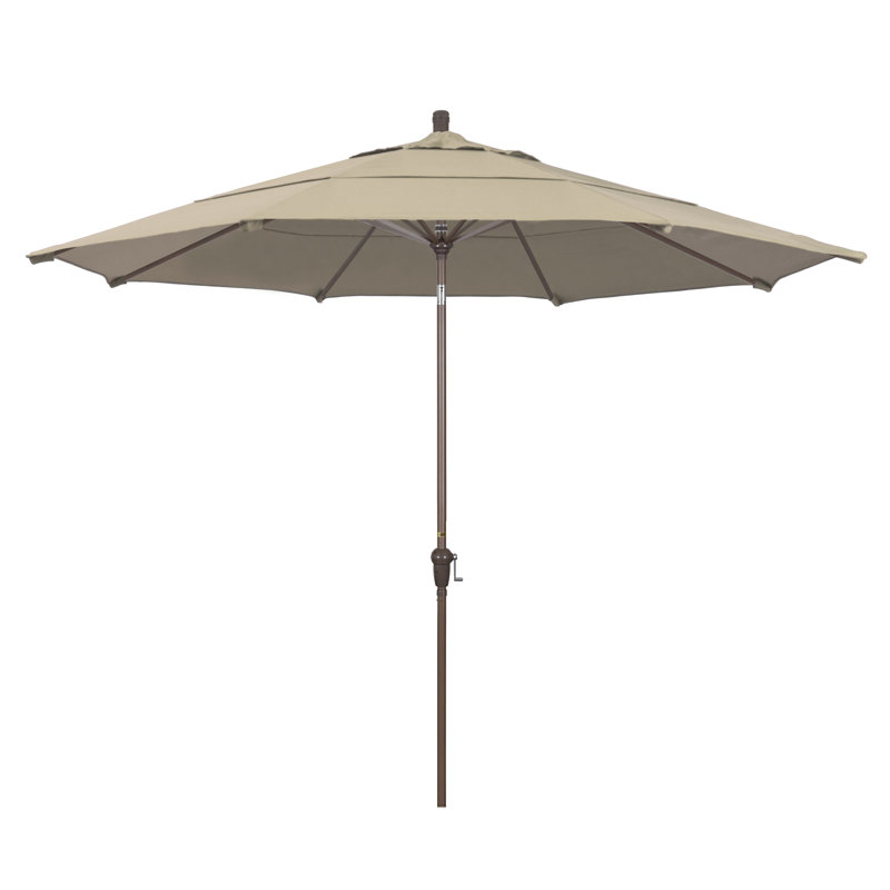 Parasol de marché 11 pi Austan, Performance beige antique