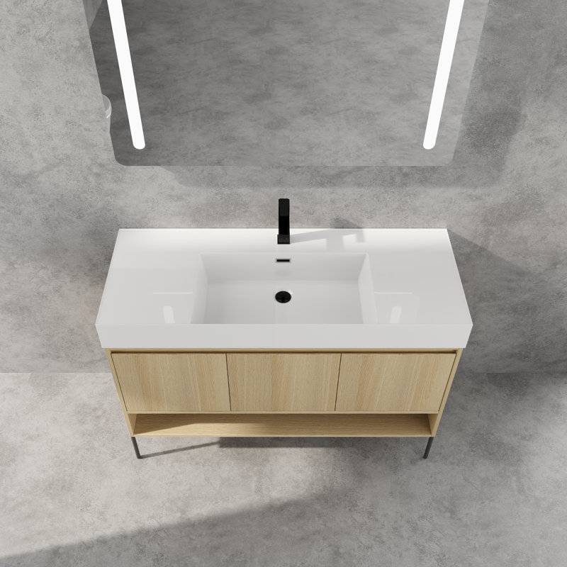 Meuble-lavabo avec plateau Erlian