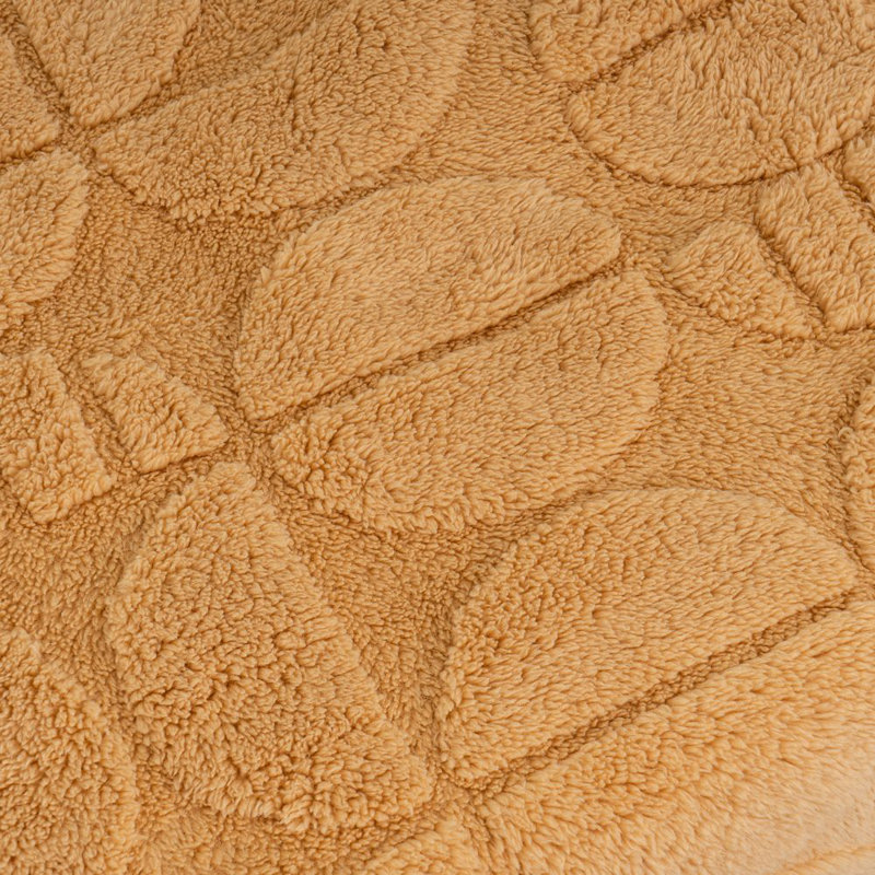 Chunky Knit Throw Blanket, Tan
