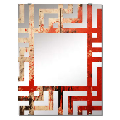 Petrie - Abstract Collages Wall Mirror Large MIR131677