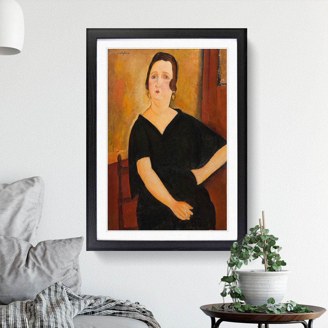 Madame Amedee by Amedeo Modigliani - Picture Frame Painting