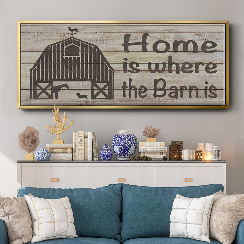 Toile encadrée Home & Farm III
