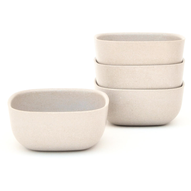 Petit bol en bambou EKOBO, Blanc