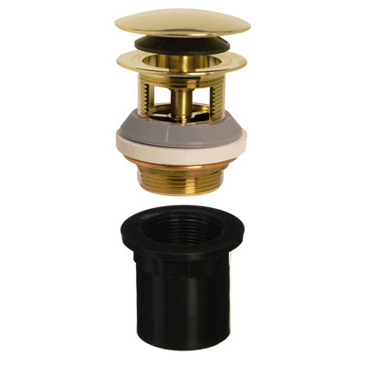 Drain de débordement intégré 1-1 / 2 po. Mécanisme NPSM à filetage large avec adaptateur ABS