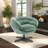 Upholstered Swivel Accent Chair-708448983