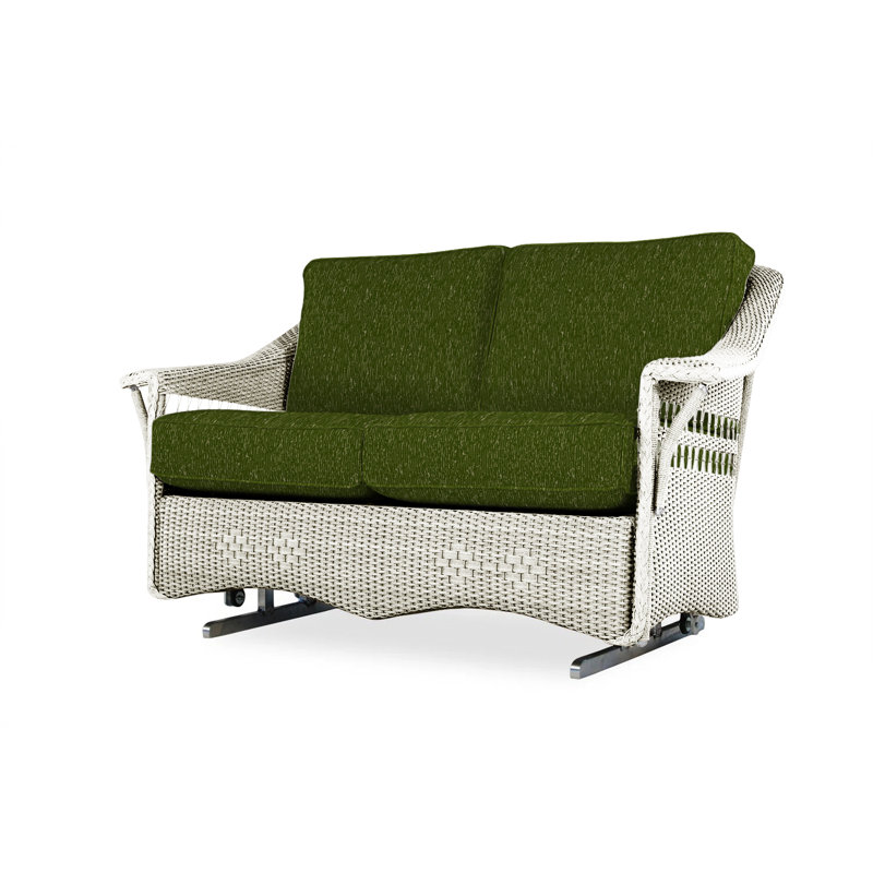 Nantucket Outdoor 2 - Seat Loveseat, Savannah Green, Linen