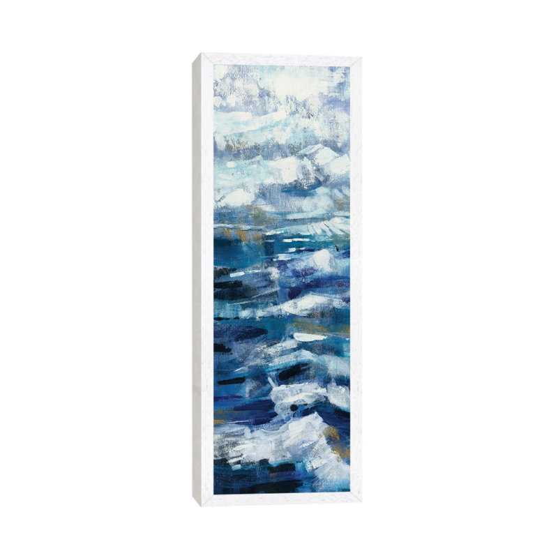 Above The Mountains I by Silvia Vassileva - Floater Frame Panoramic Gallery-Wrapped Canvas Giclée on Canvas