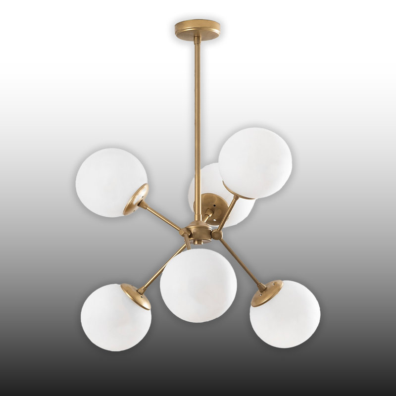 Lustre luxueux 6 lumières