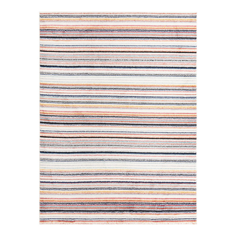 Prentice Striped Indoor Rug, Rectangle 9' x 12'