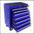 7 DRAWERS MULTIFUNCTIONAL TOOL CART WITH WHEELS-BLUE-1986955152