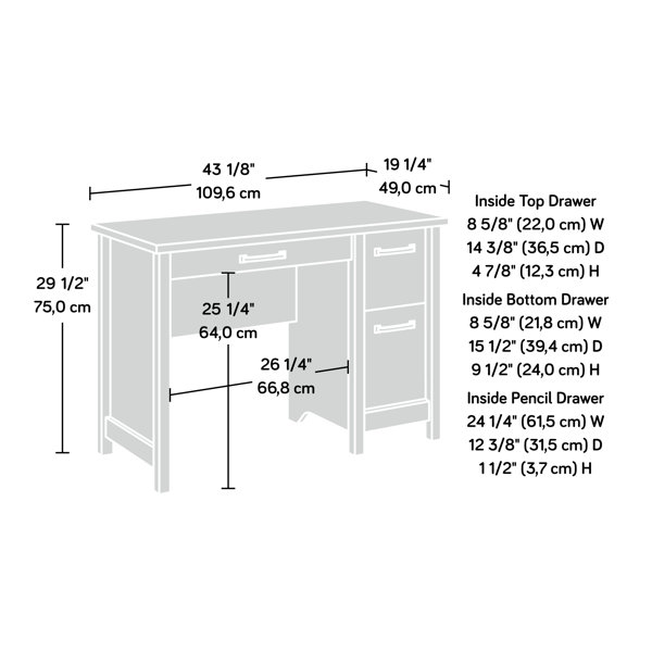 Union Rustic Jools Computer Desk & Reviews | Wayfair