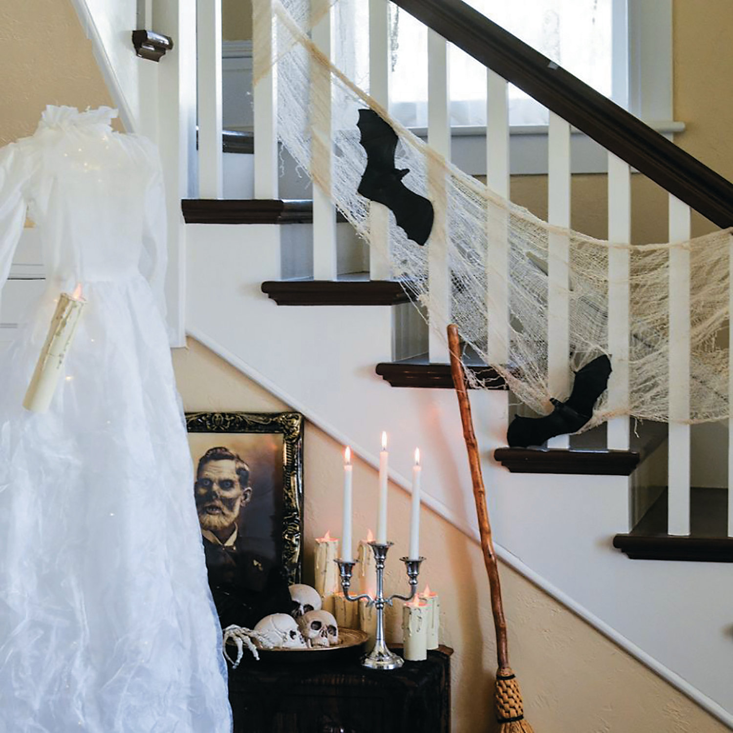 Hanging Bats Halloween Decorations