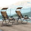 89cm Long Chaise Lounge Set with Cushions-864442273