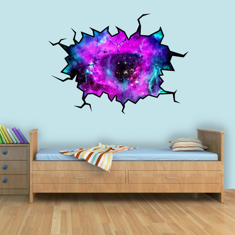 Astrology & Stars Wall Decal, 28" H x 36" W x 0.01" D