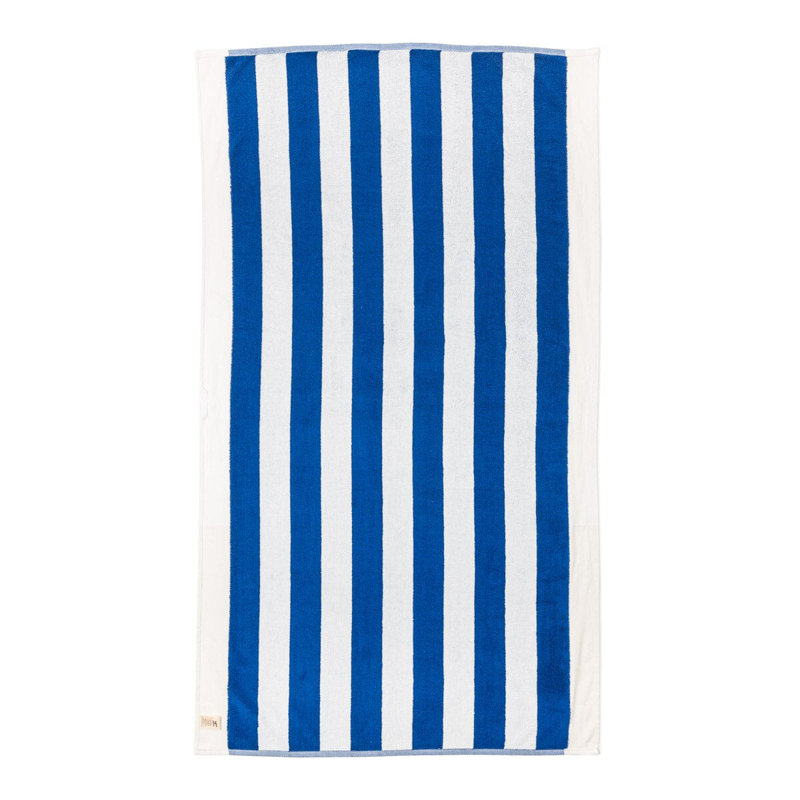 The Beach Towel, Blue/White