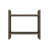 Modern Anthracite Kitchen Shelf, 45 x 10 x 40 cm, 100% Melamine Coated Particle Board for Durability, Solid Color Design for Organized Storage & Contemporary Home Décor-1438576311-1438576309