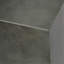 Foyer carré en fer 50 000, finition Allure, finition rouille et matte, 50 000 rouille, construction, Grace
