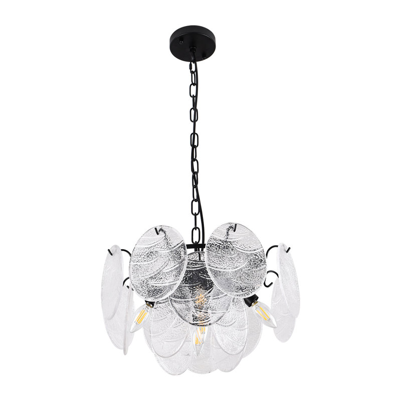 Lustre à 5 lumières à intensité variable