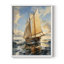 NAUTICAL Series CCG-III - Reproduction encadrée de qualité supérieure - Prêt à être accroché - Aucun clou requis-1111210521-1111210530