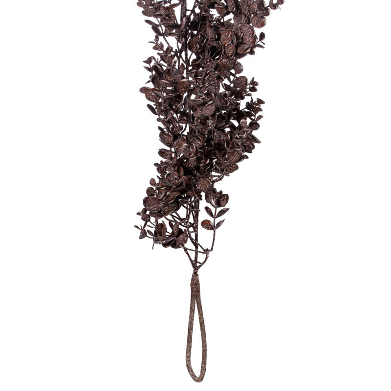 Guirlande d'eucalyptus artificiel brun 5 pi