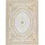 Hand-Knotted High-Quality Beige and Beige Area Rug