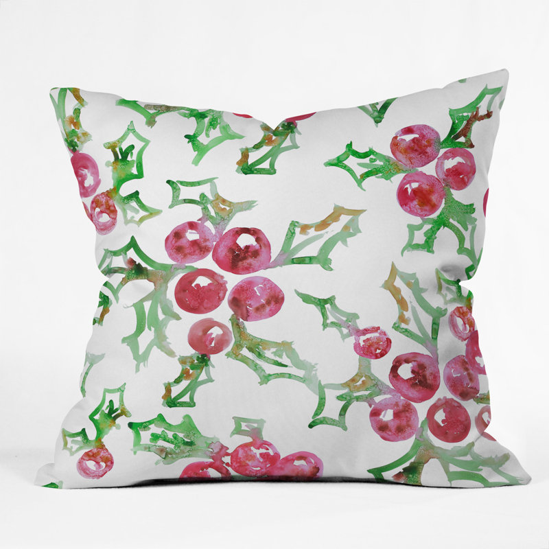 Coussin de noël tous les i désirent et les cendres, 16 po x 1 po
