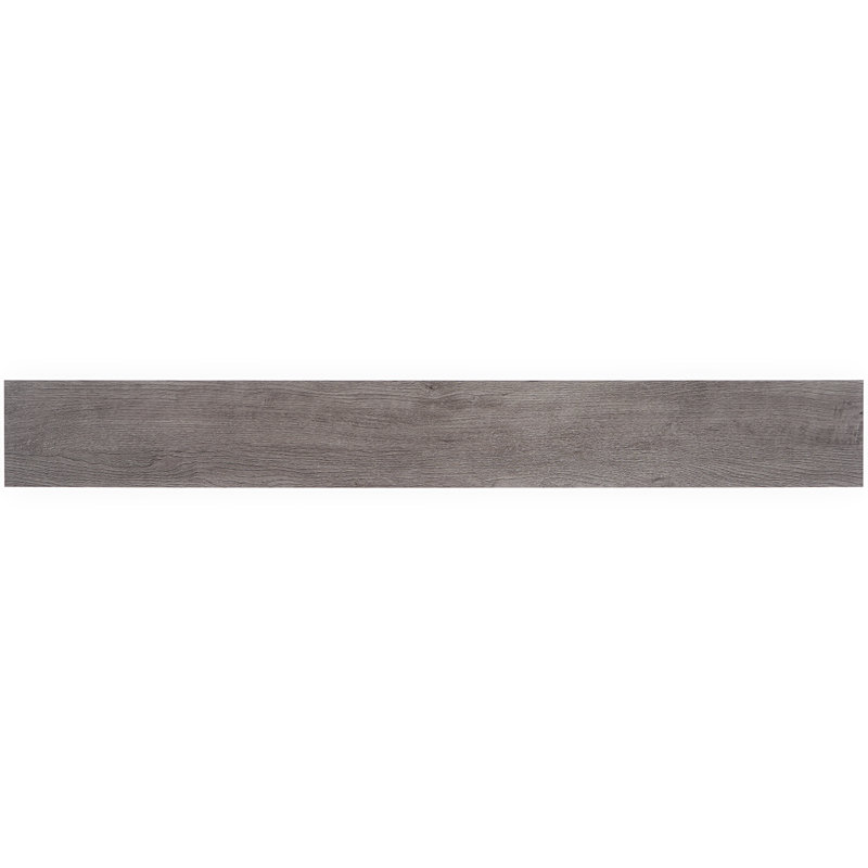 Carreau de vinyle d'acacia de luxe Duren 6 po x 48 po x 2,5 mm, Cendres