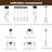 Hooman Dimmable Vanity Light Armed Sconce-1208185635