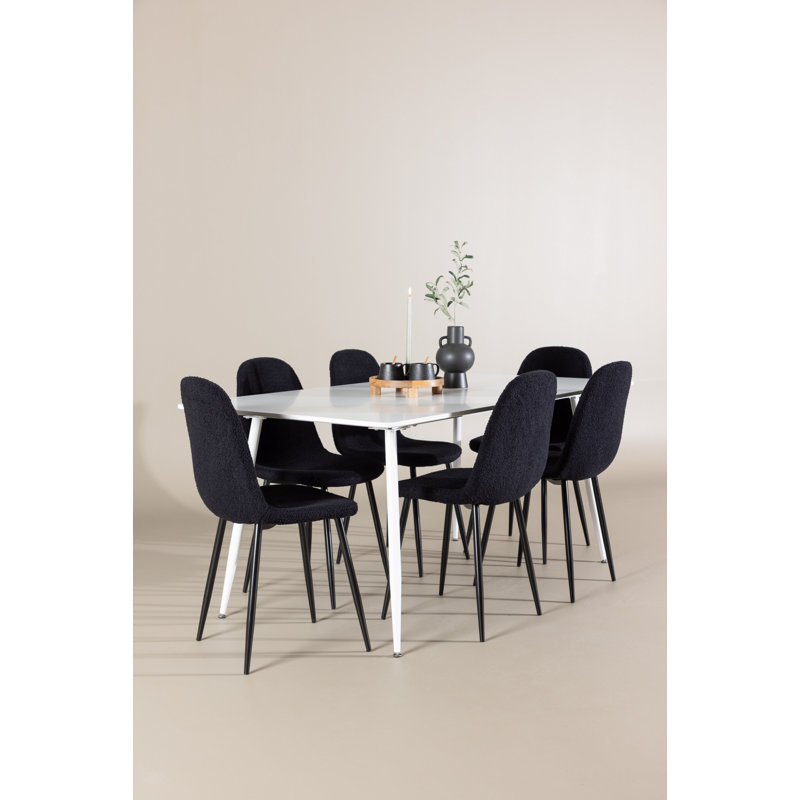 Amaya 6 -Person Dining Set