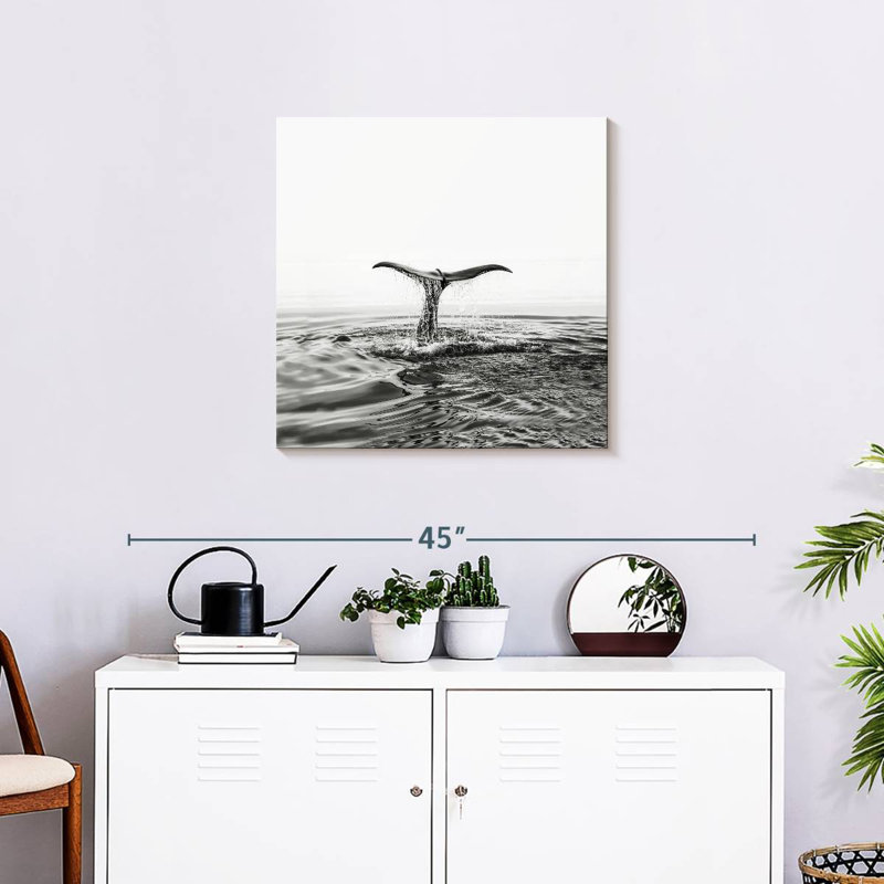 Brampt Whale Tale, 24" H x 24" W
