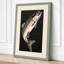 Leaping Salmon Japandi - Wrapped Canvas-1145197225-1145197229