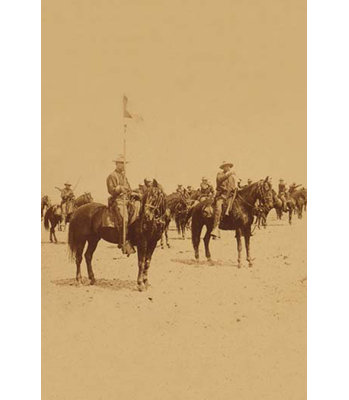 «Ninth U.S. Cavalry Famous Coloured Regiment» par Strohmeyer et Wyman, reproduction de photo
