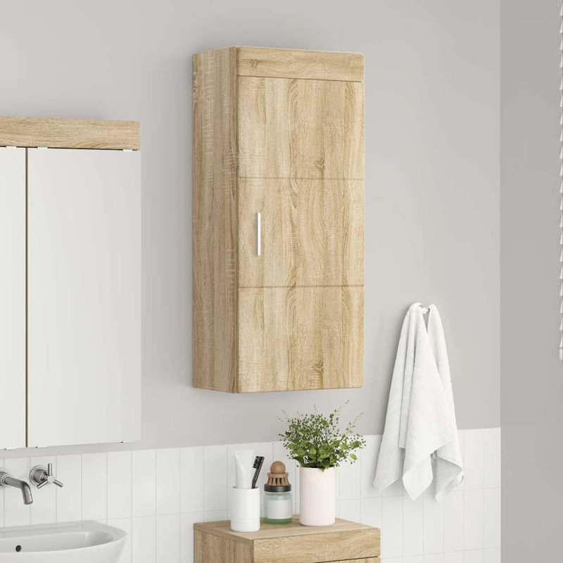 Freestanding Bathroom Cabinet, Sonoma Oak