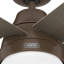 Ventilateur de plafond Wi-Fi ENERGY STAR® 60 po avec lumière DEL et télécommande portative Hunter