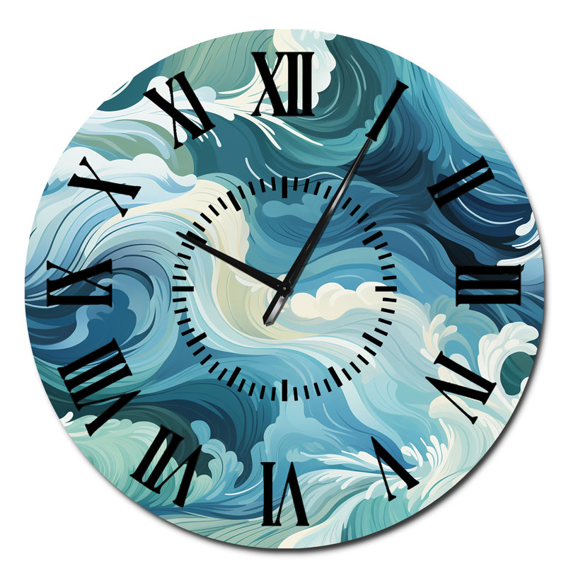 Horloge murale Ocean, Surdimensionné