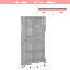 Oruada 190cm H x 100cm W Solid Wood Standard Bookcase-371224364