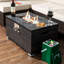 Table de feu au propane 40000Btu avec brûleur de table extérieur en marbre 32 pouces
