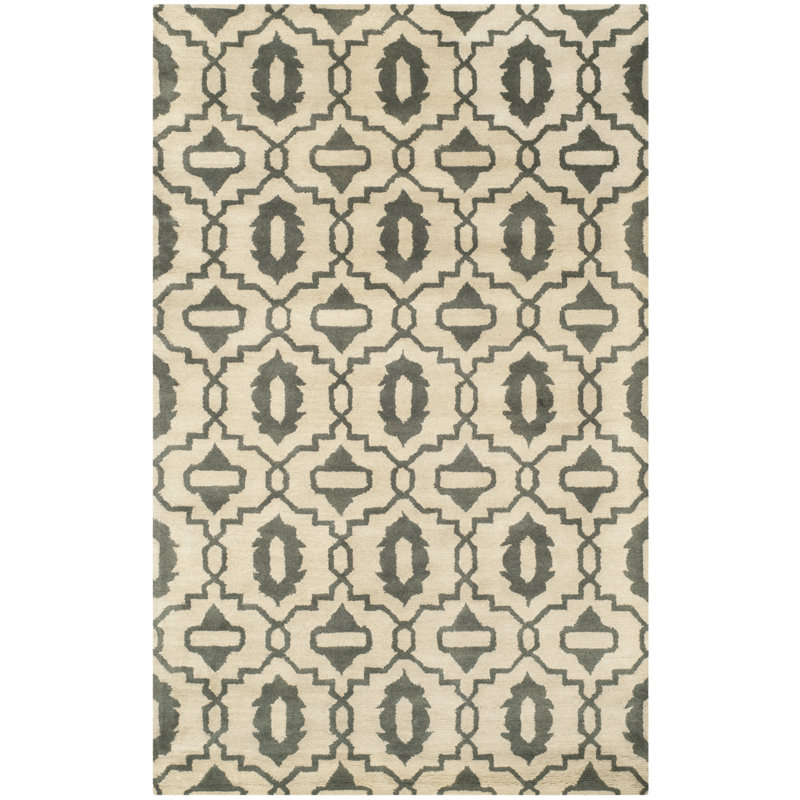 Tapis en laine touffeté à la main Longe Chatham, Rectangle 2' x 3'