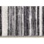 Torrica Cream Grey Black Contemporary Modern Striped Area Rug-530695800