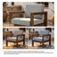 Chaise d'extérieur en bois massif Yulita-897214199