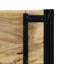 Headboard Solid Wood Mango And Iron-1159663641