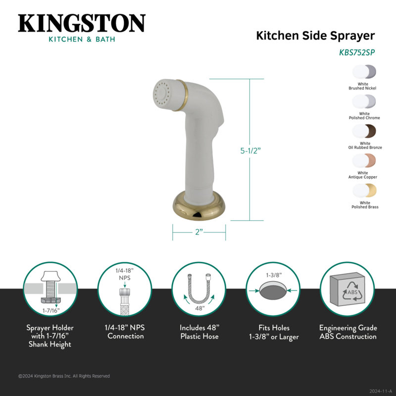 Robinet de cuisine Kingston, Cuivre vintage