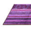 Tapis mauve lavable à la machine Mid-Century Modern 749-108548560