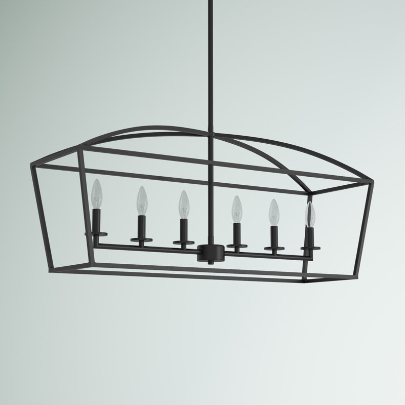 Lustre linéaire à 6 lumières Sanderson