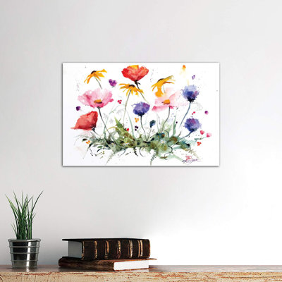 Wildflowers - Wrapped Canvas Print