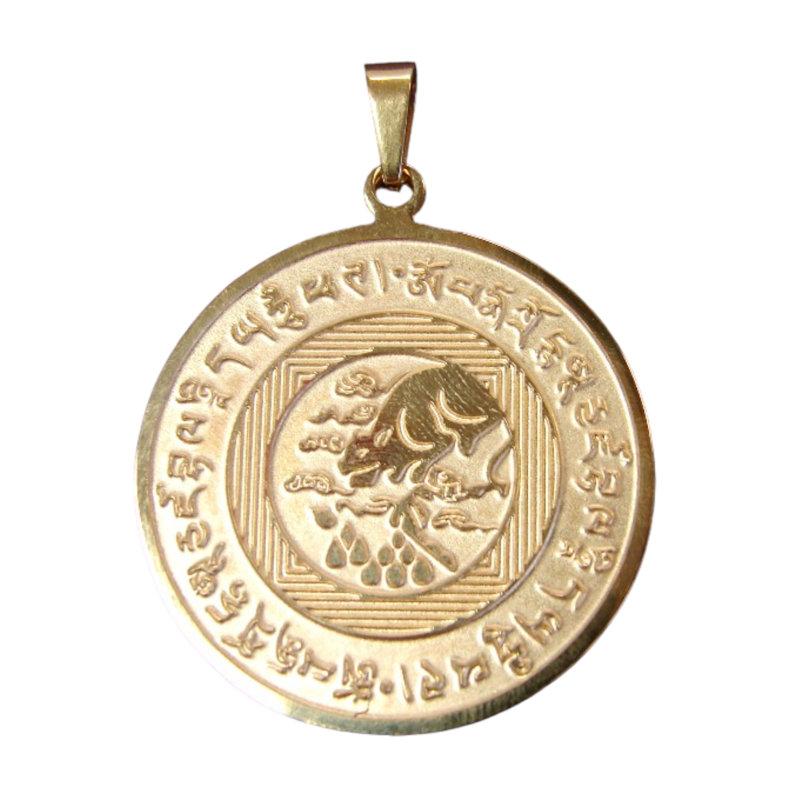 Suspension talisman en argent Feng Shui