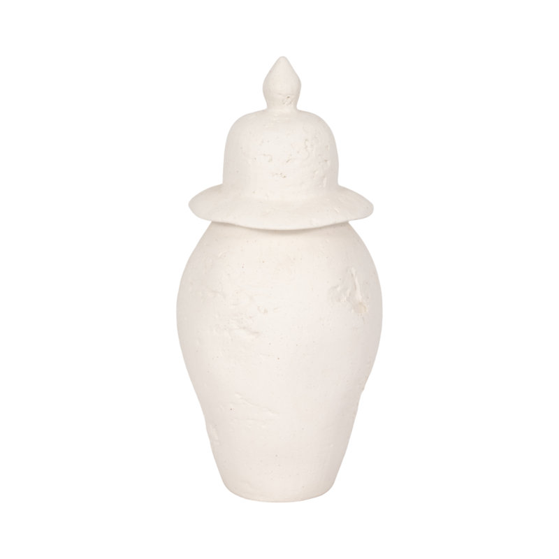 Handmade Stoneware Jar, 21"