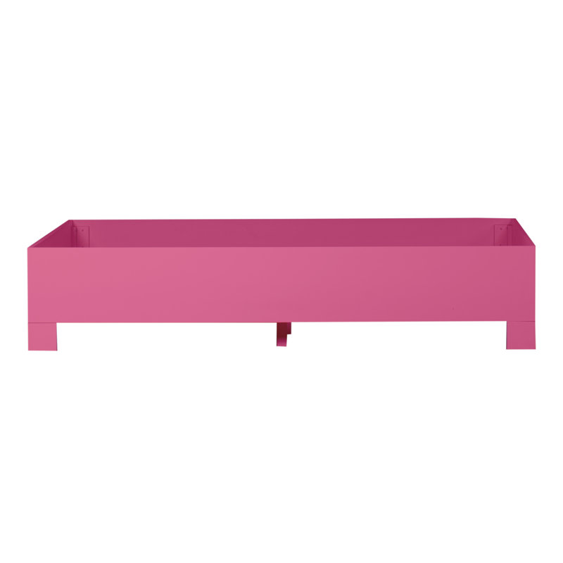 Palm Springs Low Profile Standard Bed, King, Hot Pink