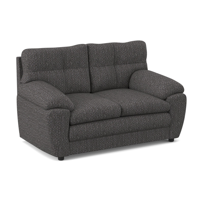 Kenn Upholstered 62.5'' Loveseat, Bronco Slate