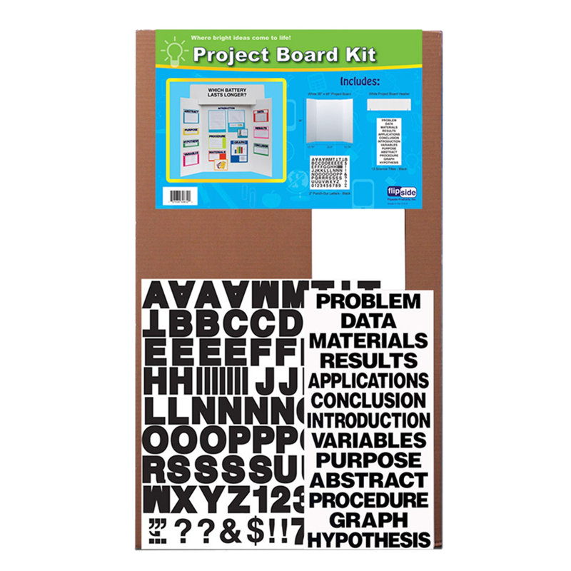 Panneau de projet autoportant